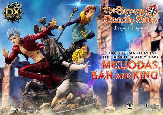 Seven Deadly Sins Concept Masterline Series Statue Meliodas Ban and King Deluxe Version 55 cm Manga & Anime