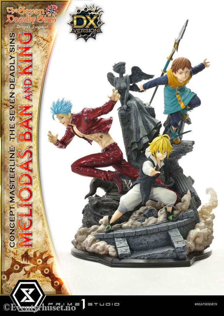 Seven Deadly Sins Concept Masterline Series Statue Meliodas Ban and King Deluxe Version 55 cm Manga & Anime