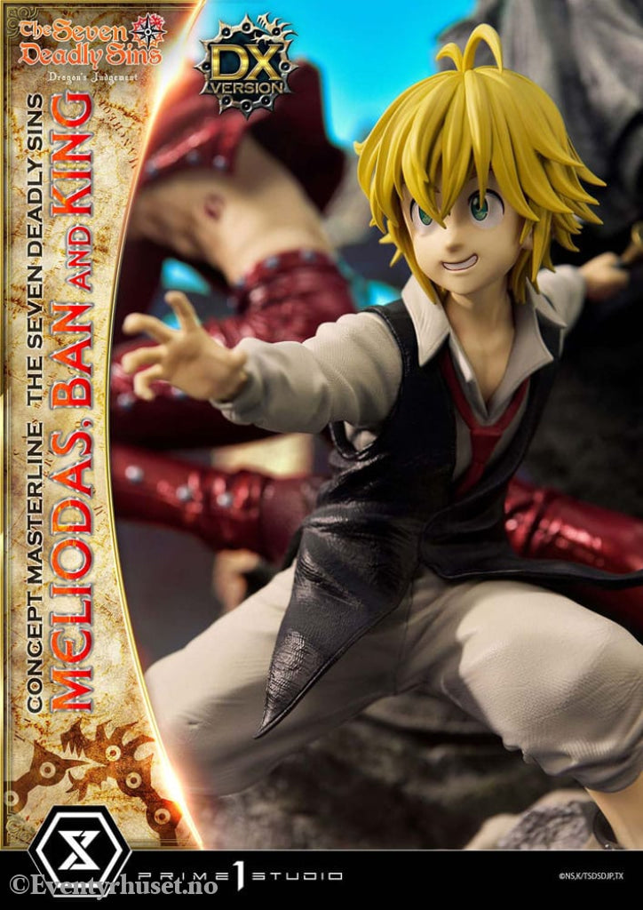 Seven Deadly Sins Concept Masterline Series Statue Meliodas Ban and King Deluxe Version 55 cm Manga & Anime