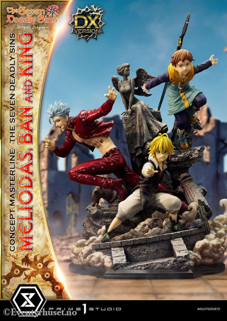 Seven Deadly Sins Concept Masterline Series Statue Meliodas Ban and King Deluxe Version 55 cm Manga & Anime