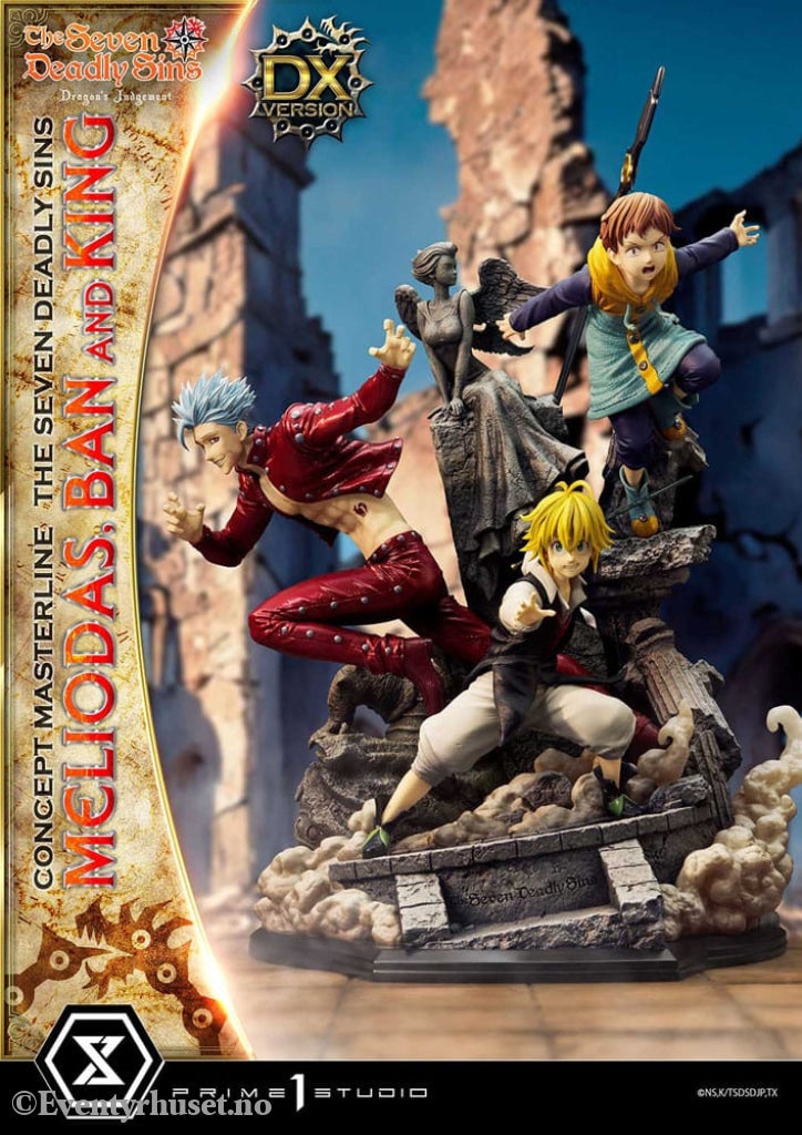 Seven Deadly Sins Concept Masterline Series Statue Meliodas Ban and King Deluxe Version 55 cm Manga & Anime