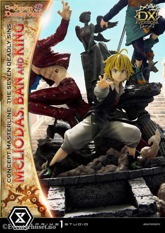 Seven Deadly Sins Concept Masterline Series Statue Meliodas Ban and King Deluxe Version 55 cm Manga & Anime