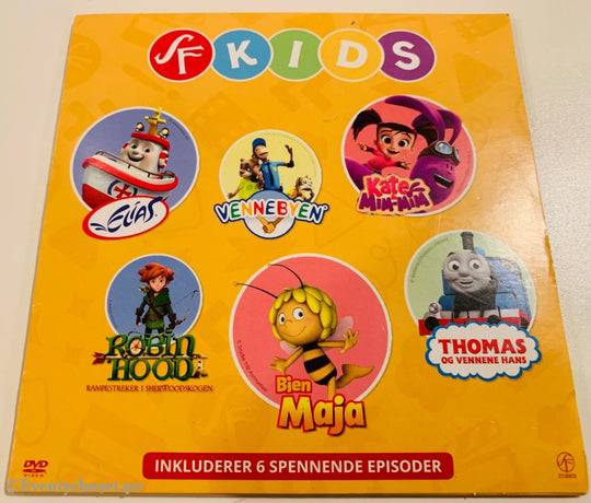 Sf Kids. Lokomotivet Thomas Mfl. Dvd Slipcase.