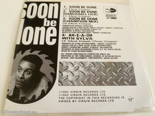 Shaggy (1993) - Soon Be Done - CD singel