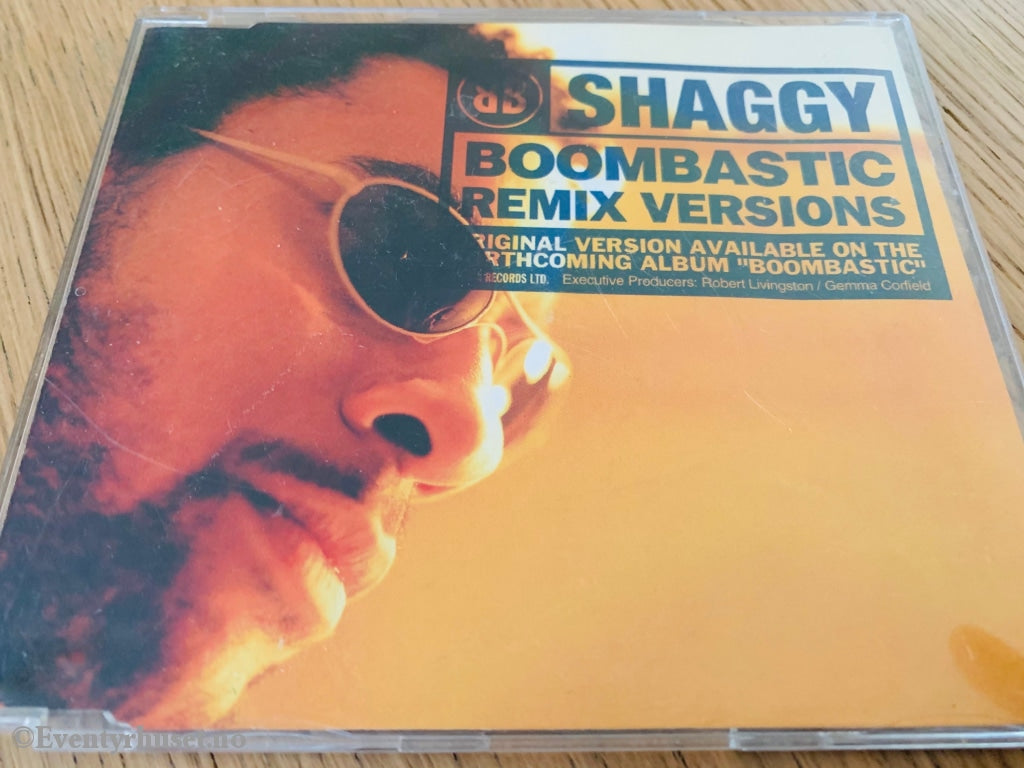Shaggy Boombastic (Remix Versions). 1995. Cd. Cd