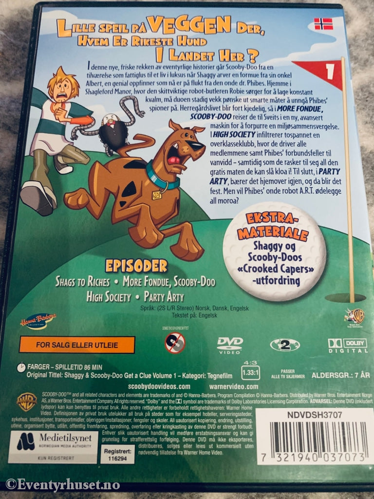 Shaggy & Scooby-Doo. Hver Dags Clou. Dvd 1.