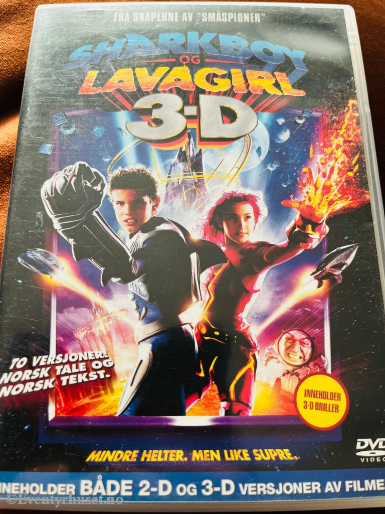 Sharkboy & Lavagirl 3D. Med 3D-Briller. 2005. Dvd. Dvd