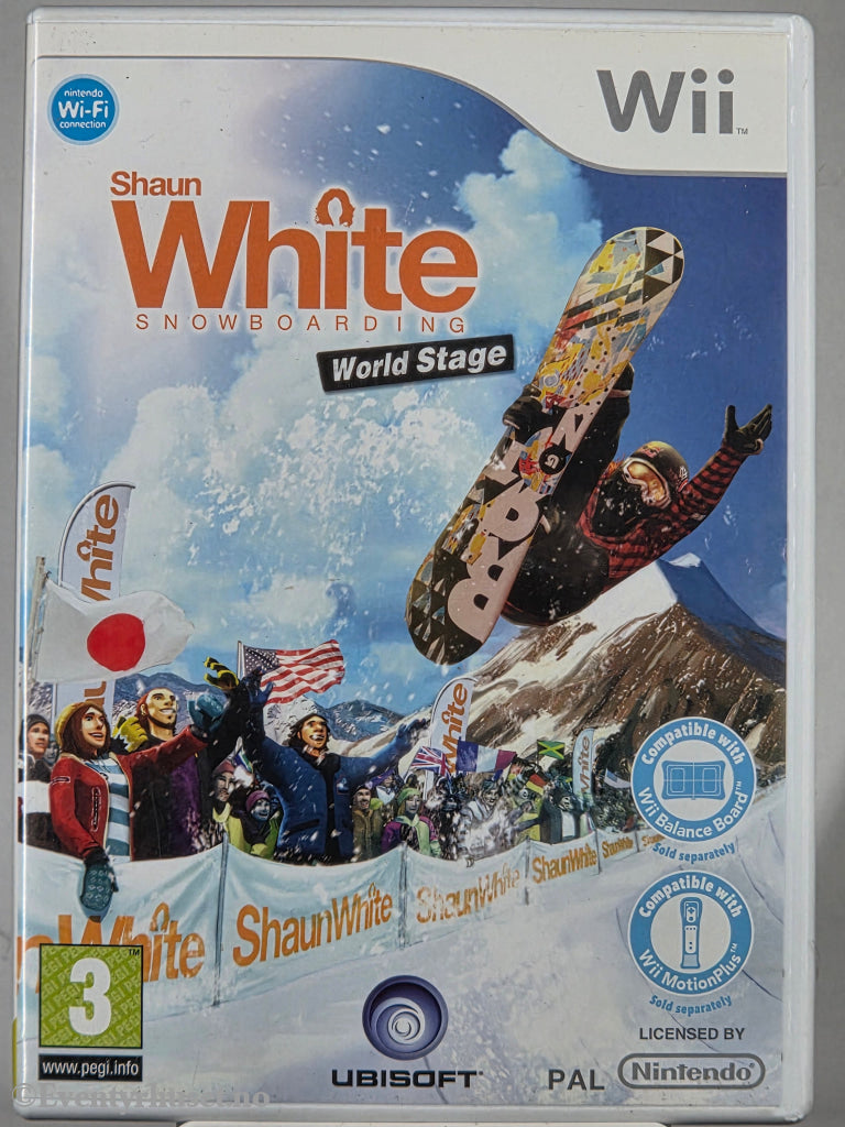 Shaun White Snowboarding World Stage . Nintendo Wii.