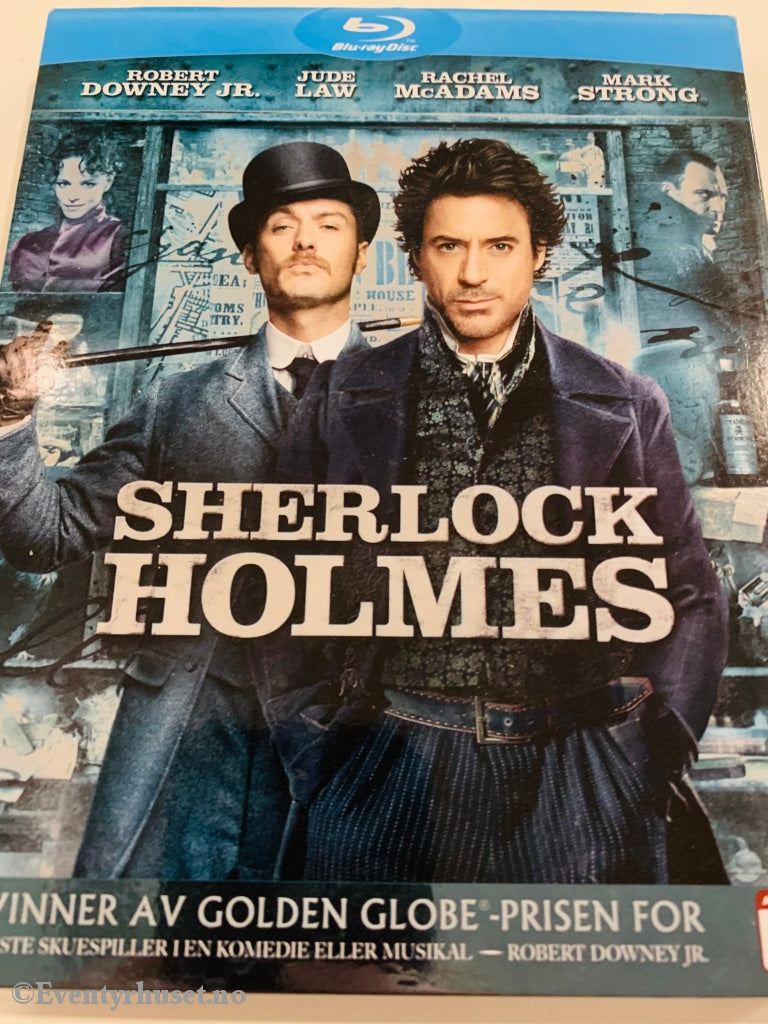 Sherlock Holmes. 2009. Blu-Ray Slipcase. Blu-Ray Disc