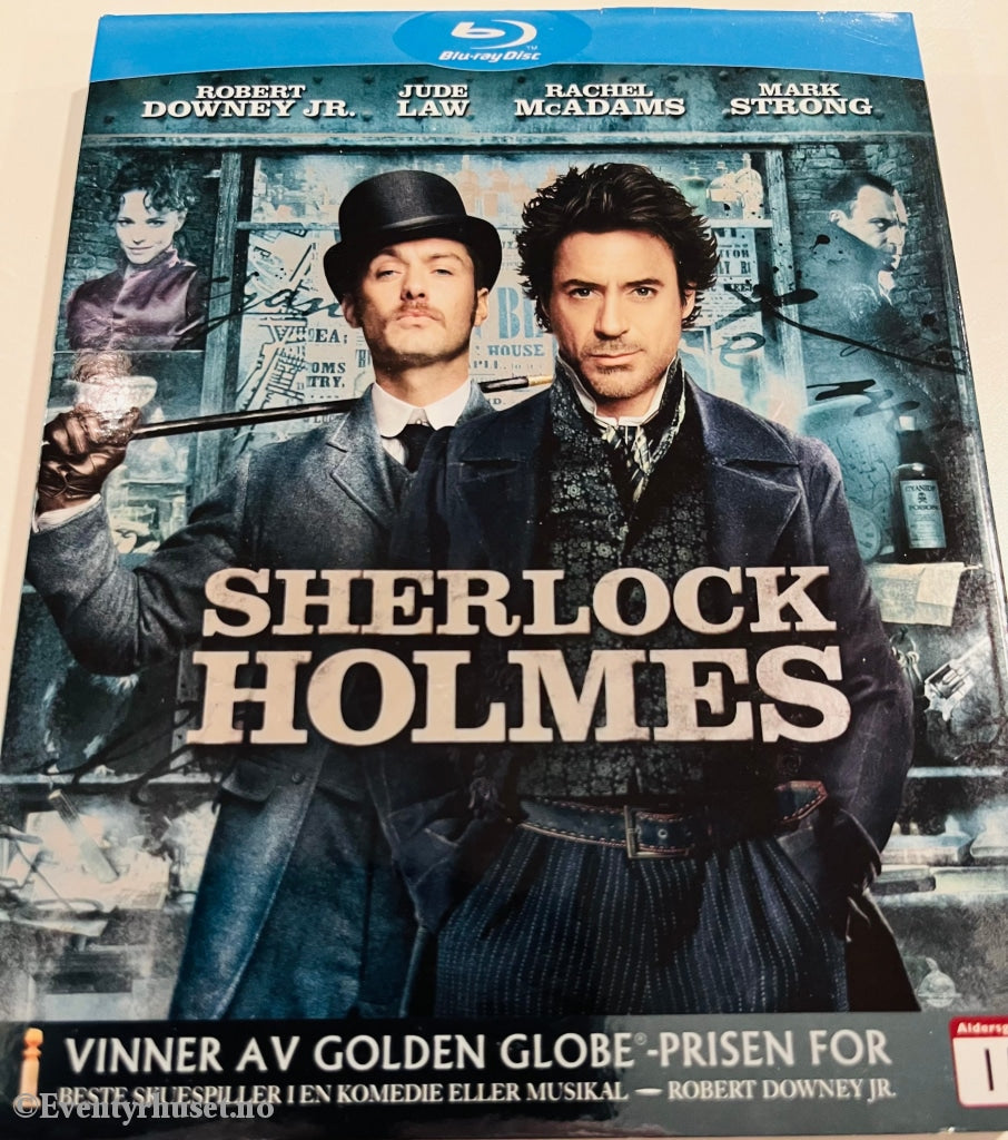 Sherlock Holmes. 2009. Blu-Ray Slipcase. Blu-Ray Disc