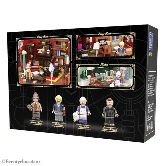 Sherlock Holmes Construction Set Sherlock Holmes 221B baker.st 9 cm Toys