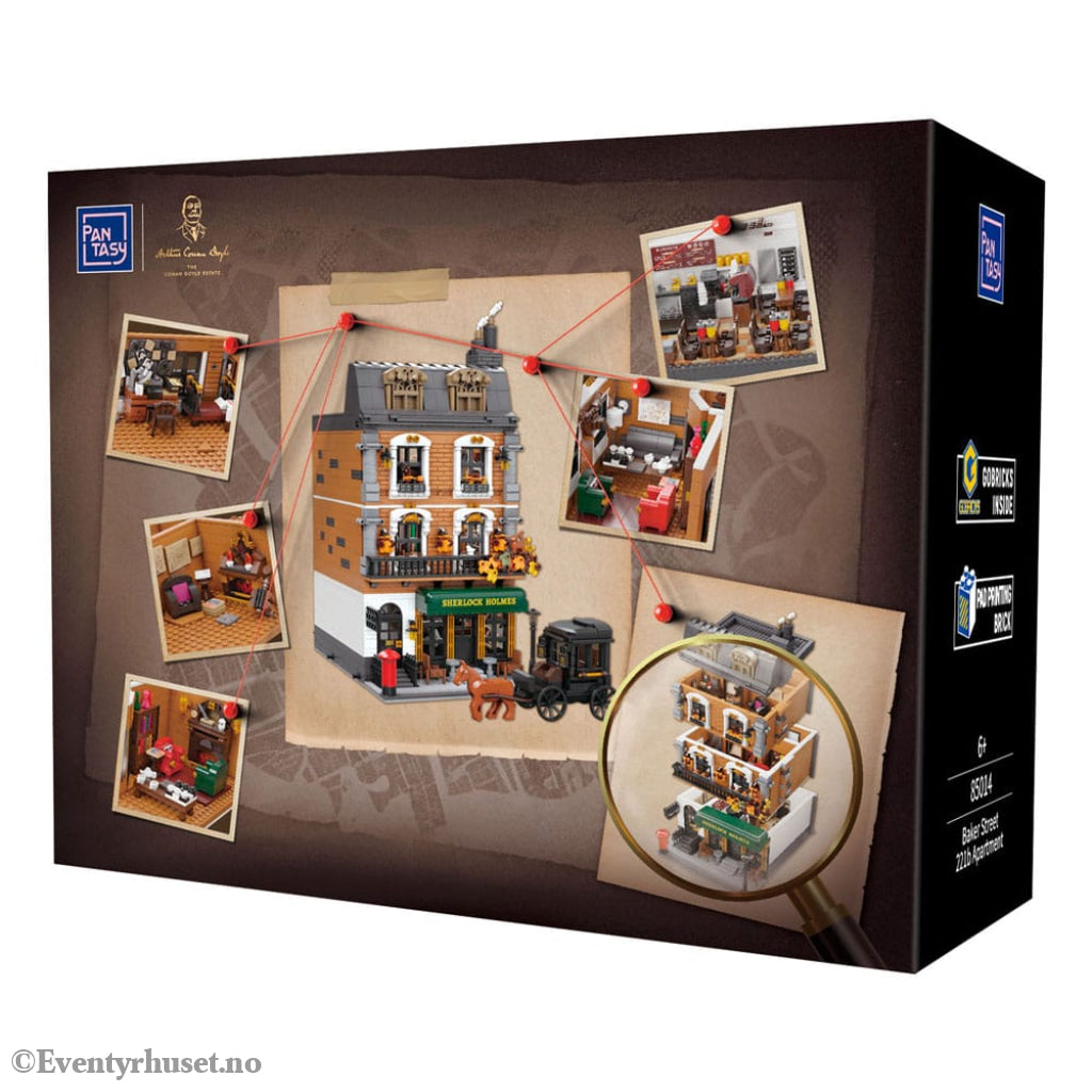 Sherlock Holmes Construction Set Baker Street 221B Apartment 42 cm Toys