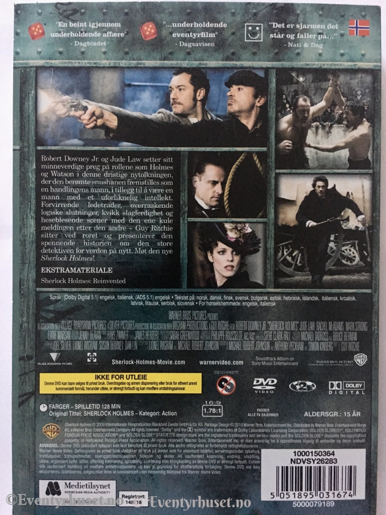 Sherlock Holmes. Dvd. Dvd