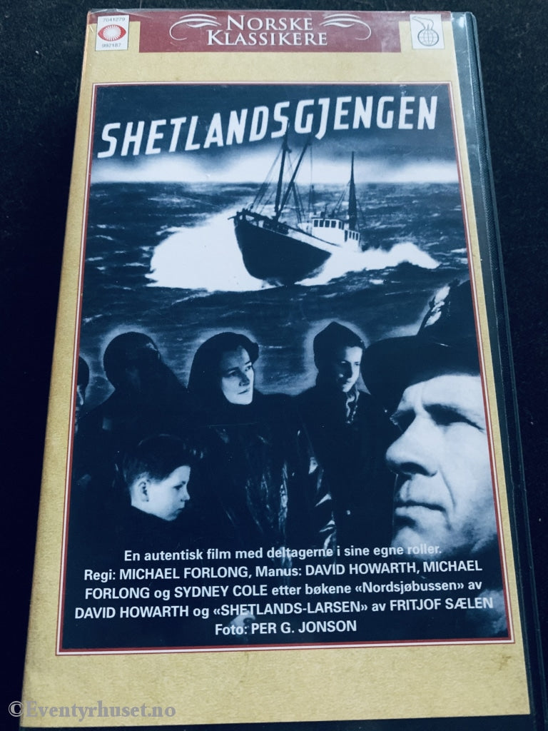 Shetlandsgjengen. 1954. Vhs. Vhs