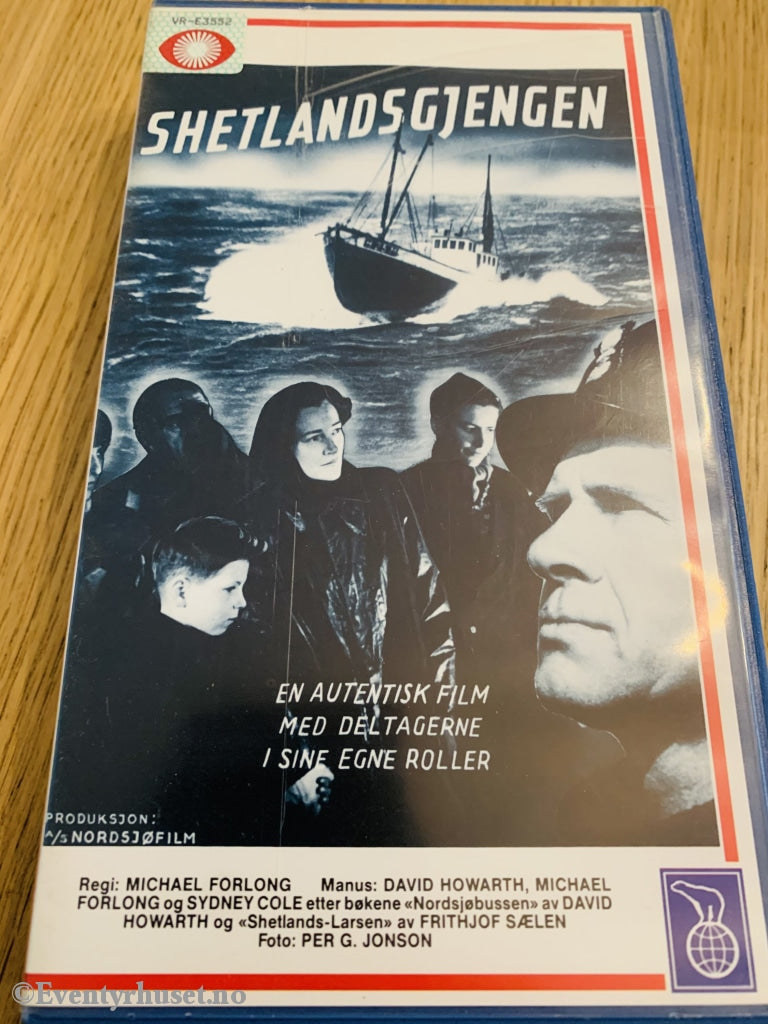 Shetlandsgjengen. 1954. Vhs. Vhs
