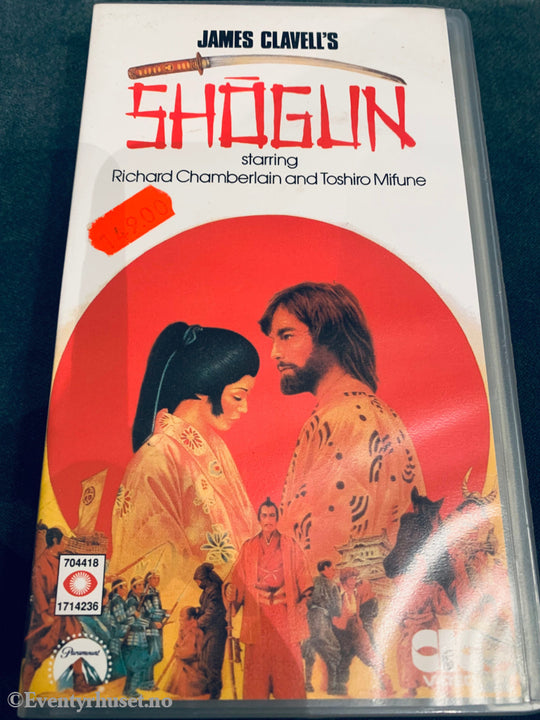 Shogun. 1980. Vhs. Vhs