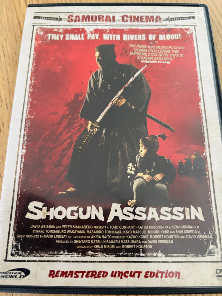 Shogun Assassin. DVD.