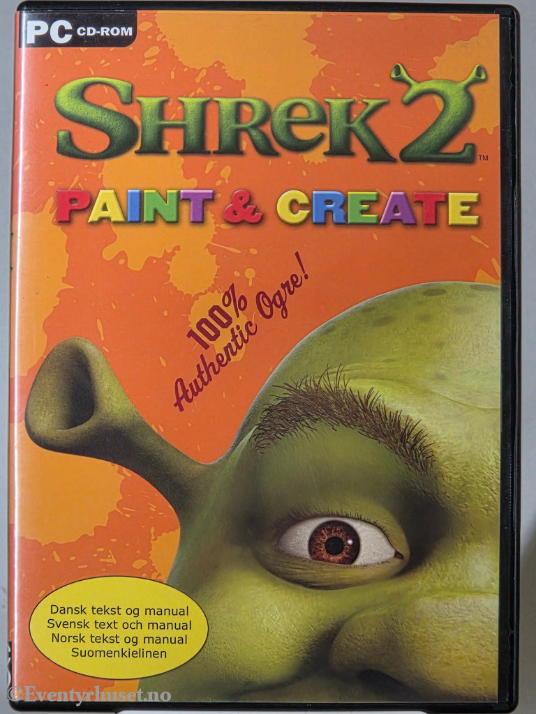 Shrek 2: Paint & Create. 2004. PC-spill.