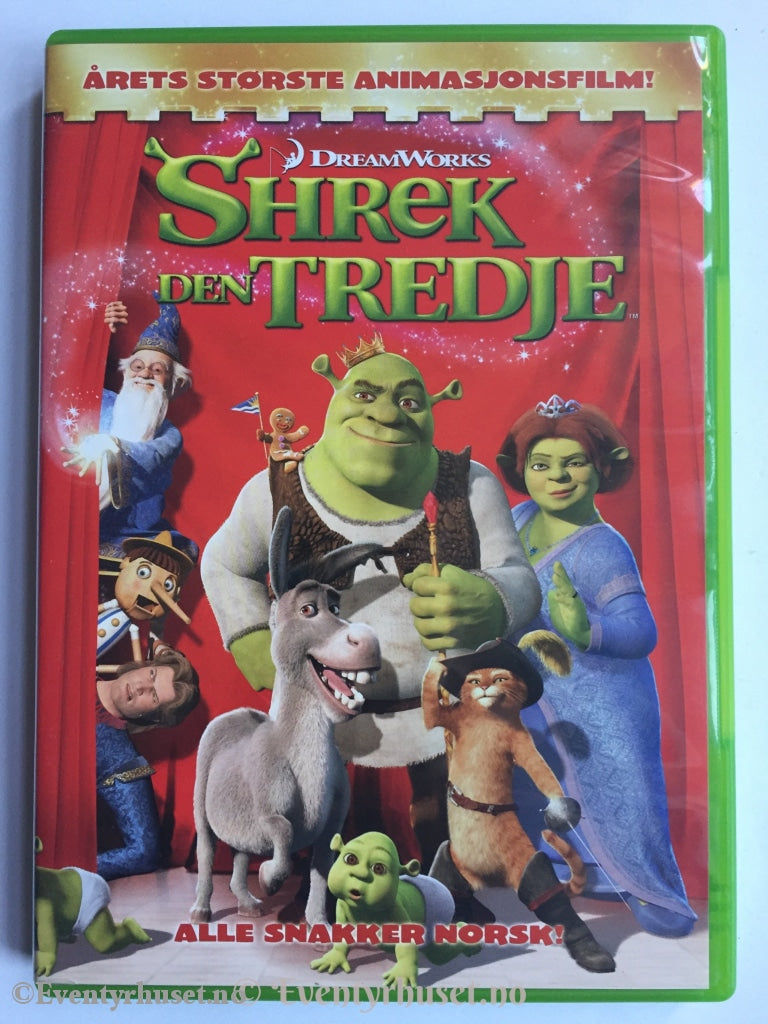 Shrek Den Tredje. Dvd. Dvd