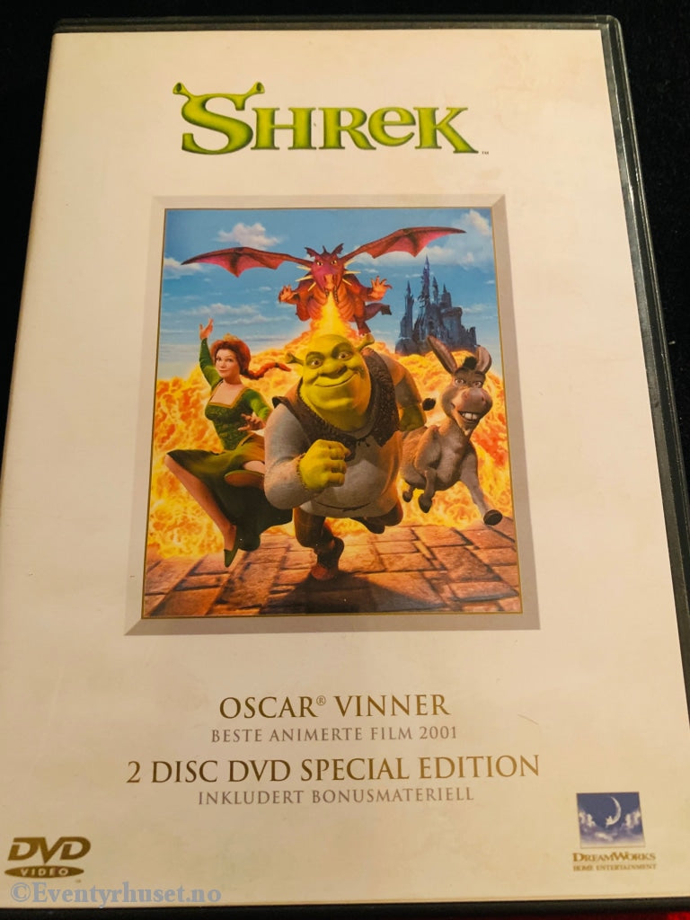 Shrek. Dvd. Spesialutgave. Dvd