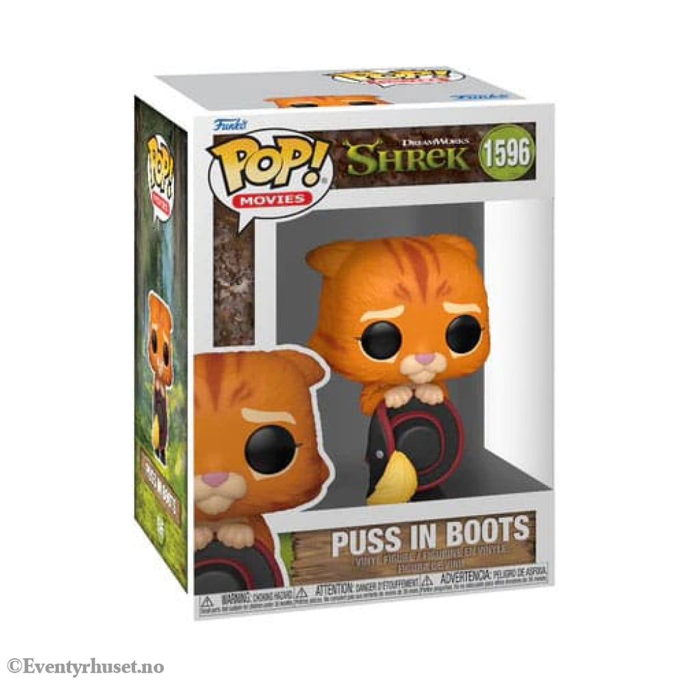 Shrek POP! Movies Vinyl Figure 30th Anniversary Puss in Boots 9 cm Collectibles