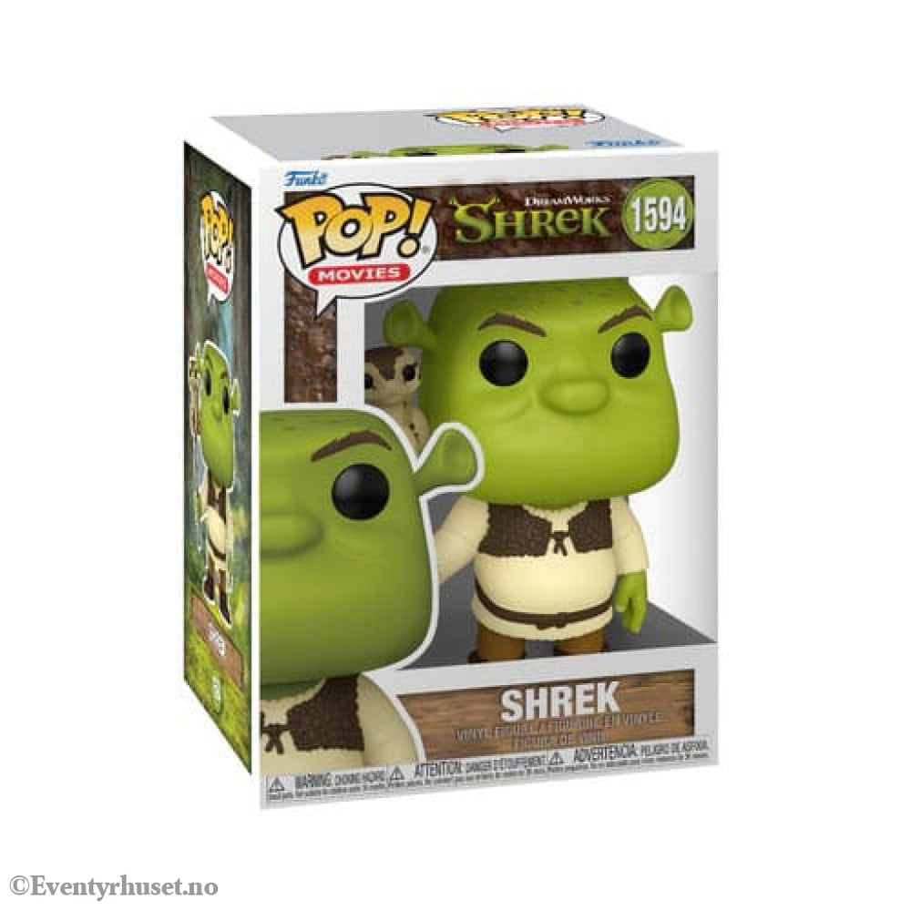Shrek POP! Movies Vinyl Figure 30th Anniversary Shrek w/Snake 9 cm Collectibles