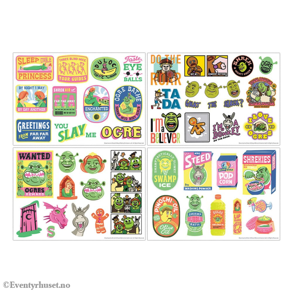 Shrek Tech Sticker Pack Home & Gifts