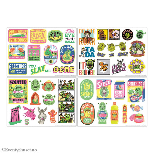 Shrek Tech Sticker Pack Home & Gifts