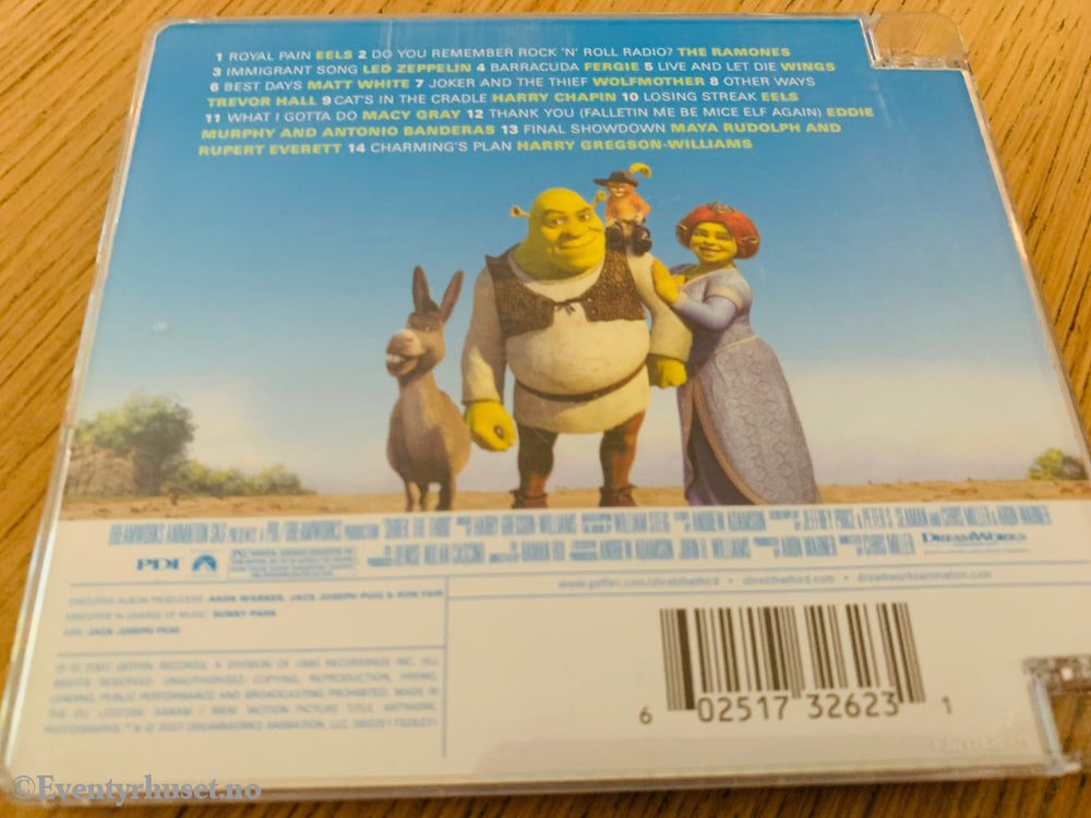 Shrek The Third (Soundtrack). Cd. Cd