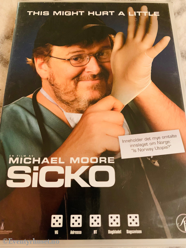 Sicko. 2007. Dvd. Dvd