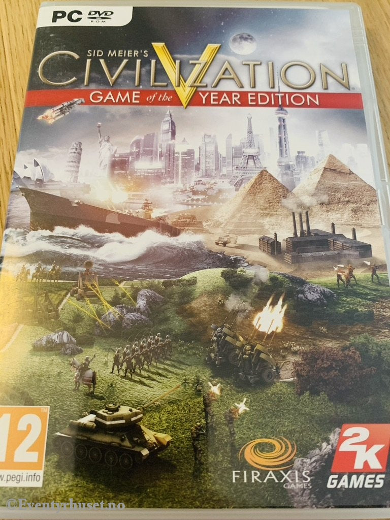 Sid Meyers Civilization V. Pc-Spill. Pc Spill