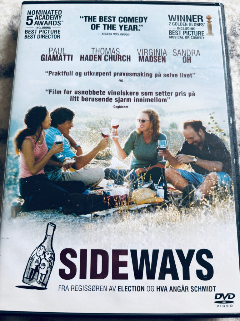 Sideways. DVD.