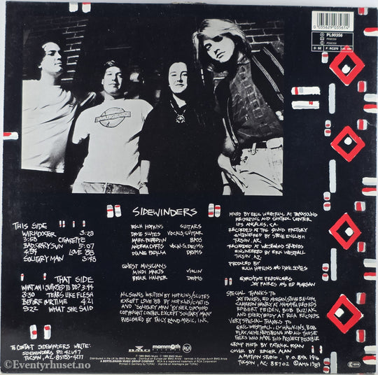 Sidewinders. 1989. Witchdoctor . LP.