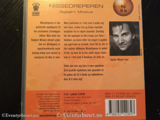 Sigbjørn Mostue. 2006. Nissedreperen. Lydbok