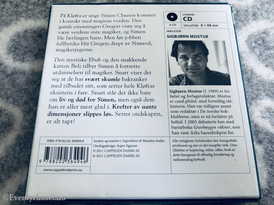 Sigbjørn Mostue – Den siste magiker II: Belz & Ebub. Lydbok på CD.