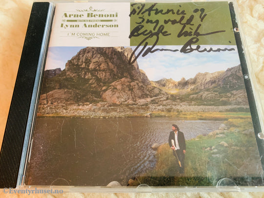 Signert! Arne Benoni & Lynn Anderson. I'm Coming Home. CD.