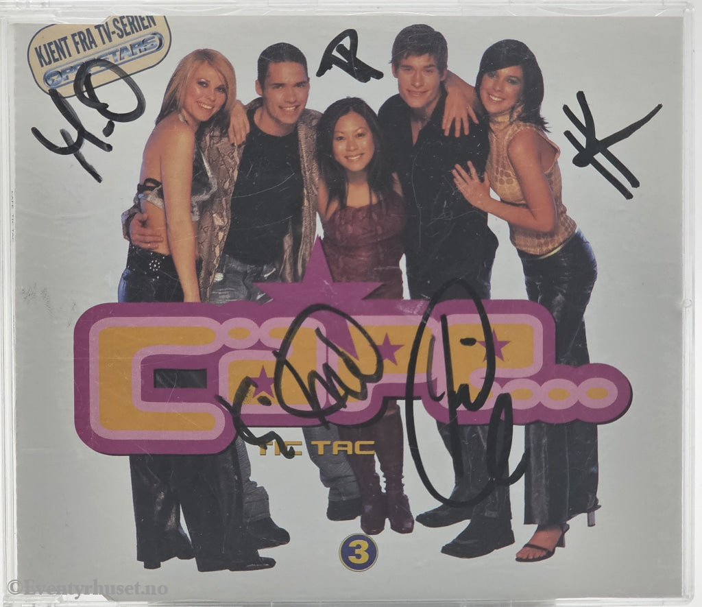 Cape - Tic Tac 2001 . Musikk-CD.