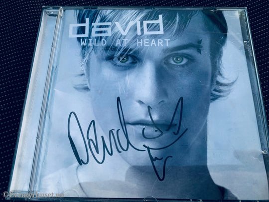 Signert! David. 2003. Wild At Heart. Cd. Cd