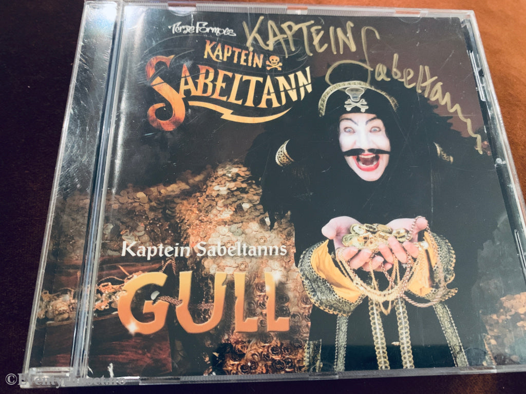 Signert! Kaptein Sabeltanns Gull. CD