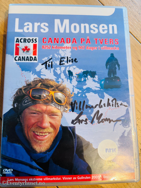 Signert! Lars Monsen - Canada på tvers (NRK). 2004. DVD. DVD