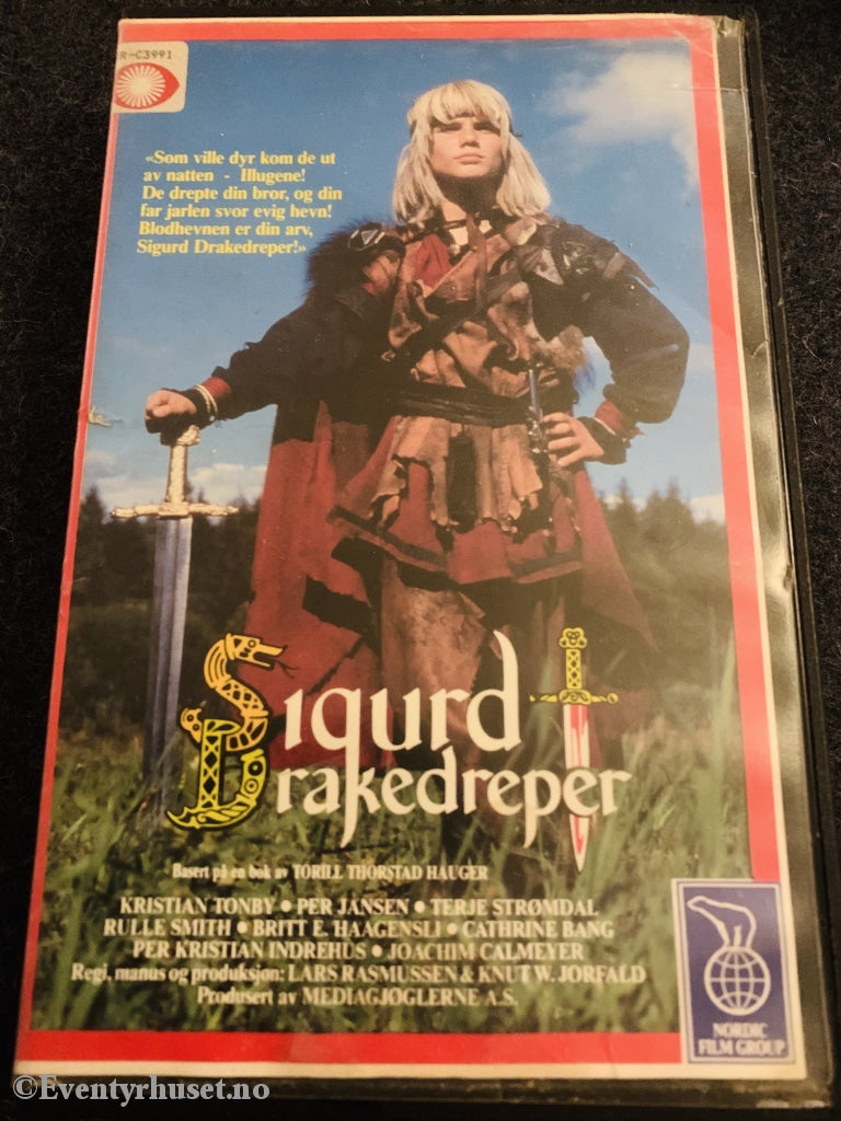 Sigurd Drakedreper. 1988. Vhs Big Box.