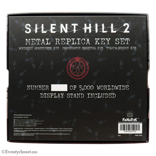 Silent Hill 2 Replicas 3-Set Keys Collectibles