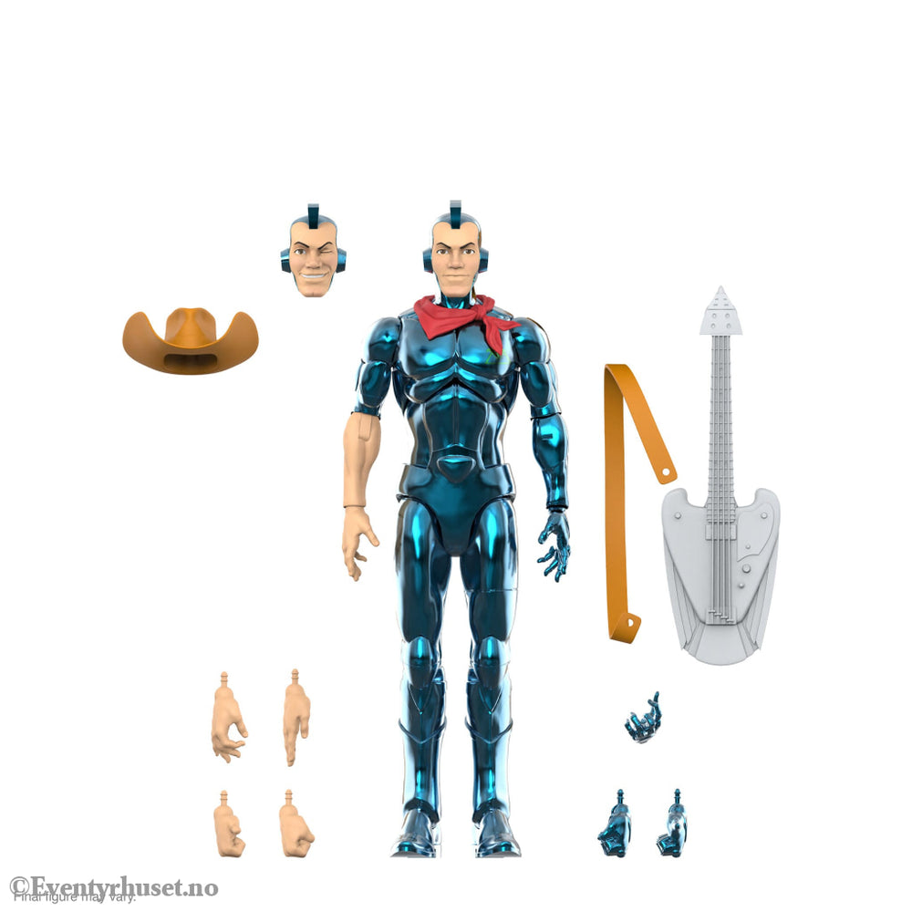 SilverHawks Ultimates Action Figure Bluegrass (Toy Version - Vac Metal) 18 cm. Mint In Sealed Box (MISB)! Actionfigur
