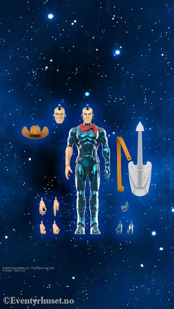 SilverHawks Ultimates Action Figure Bluegrass (Toy Version - Vac Metal) 18 cm. Mint In Sealed Box (MISB)! Actionfigur