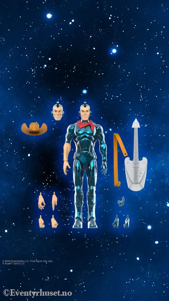 SilverHawks Ultimates Action Figure Bluegrass (Toy Version - Vac Metal) 18 cm. Mint In Sealed Box (MISB)! Actionfigur