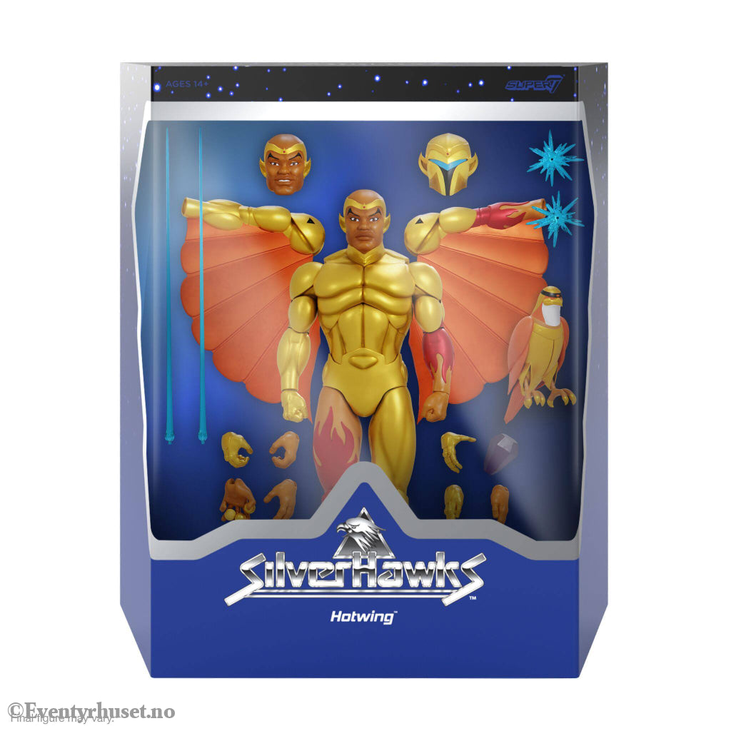 SilverHawks Ultimates Action Figure Hotwing 18 cm. Mint In Sealed Box (MISB)! Actionfigur
