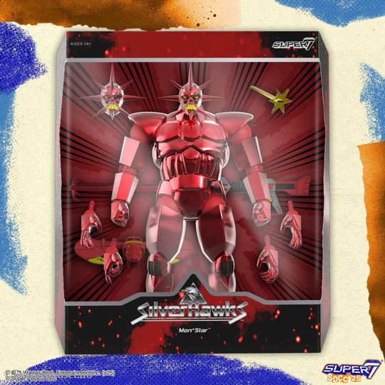 SilverHawks Ultimates Action Figure Mon*Star Metallic Vac Metal 18 cm Toys