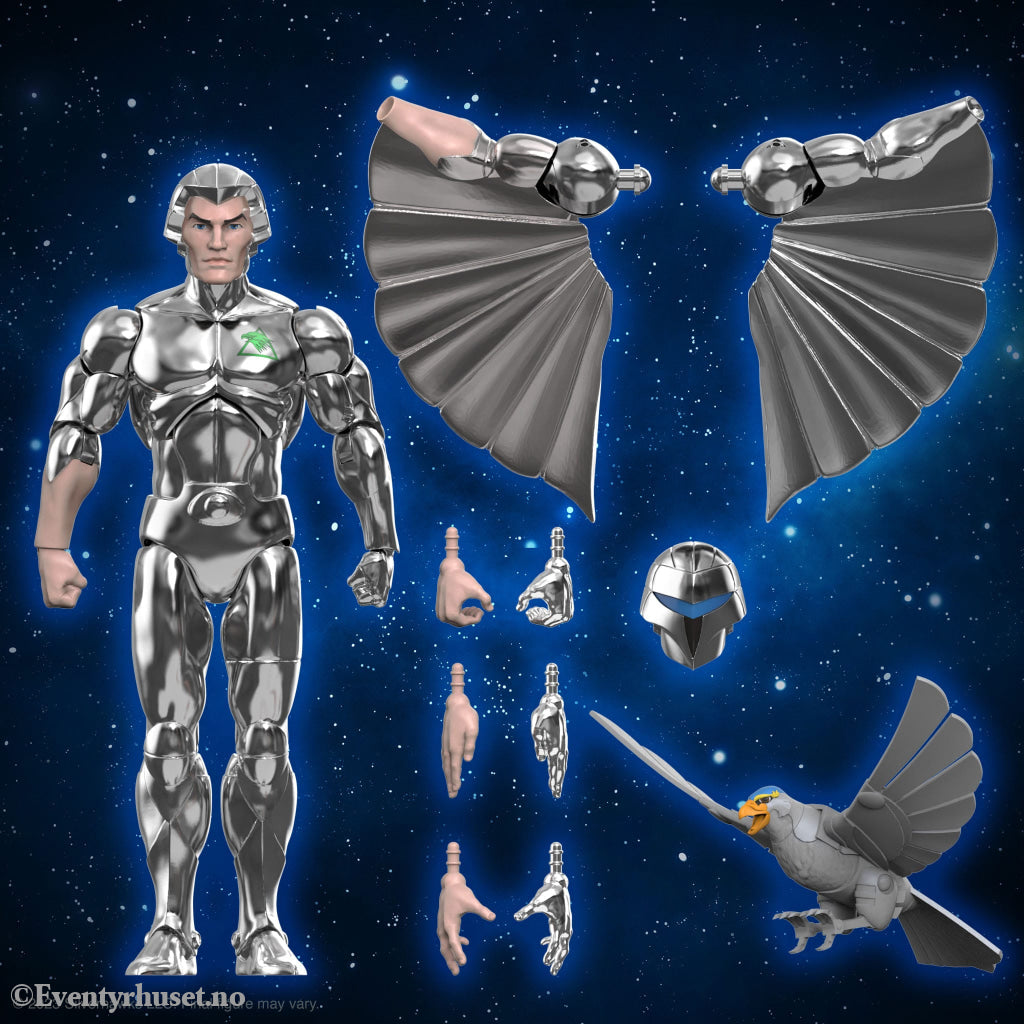 SilverHawks Ultimates Action Figure Quicksilver (Toy Version) 18 cm. Mint In Sealed Box (MISB)! Actionfigur