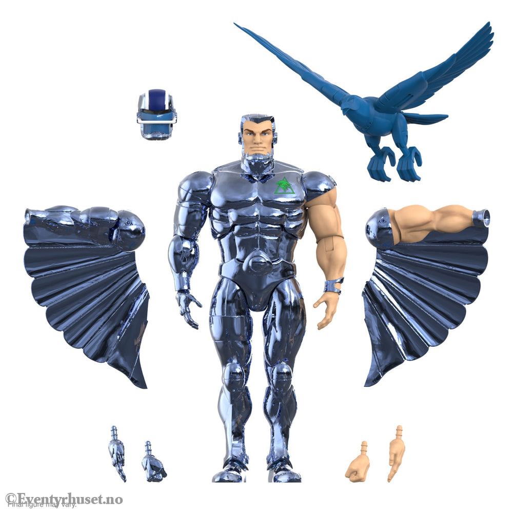 SilverHawks Ultimates Action Figure Steelwill (Toy Version Vac Metal) 18 cm. Mint In Sealed Box (MISB)! Actionfigur