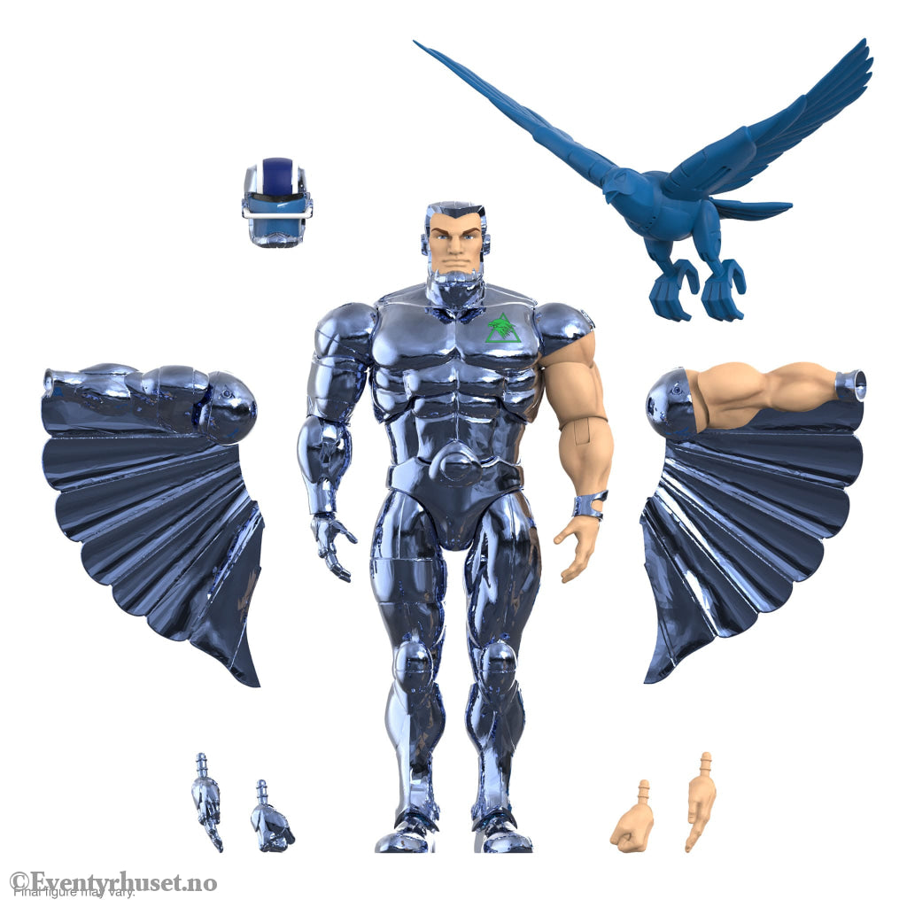 SilverHawks Ultimates Action Figure Steelwill (Toy Version Vac Metal) 18 cm. Mint In Sealed Box (MISB)! Actionfigur